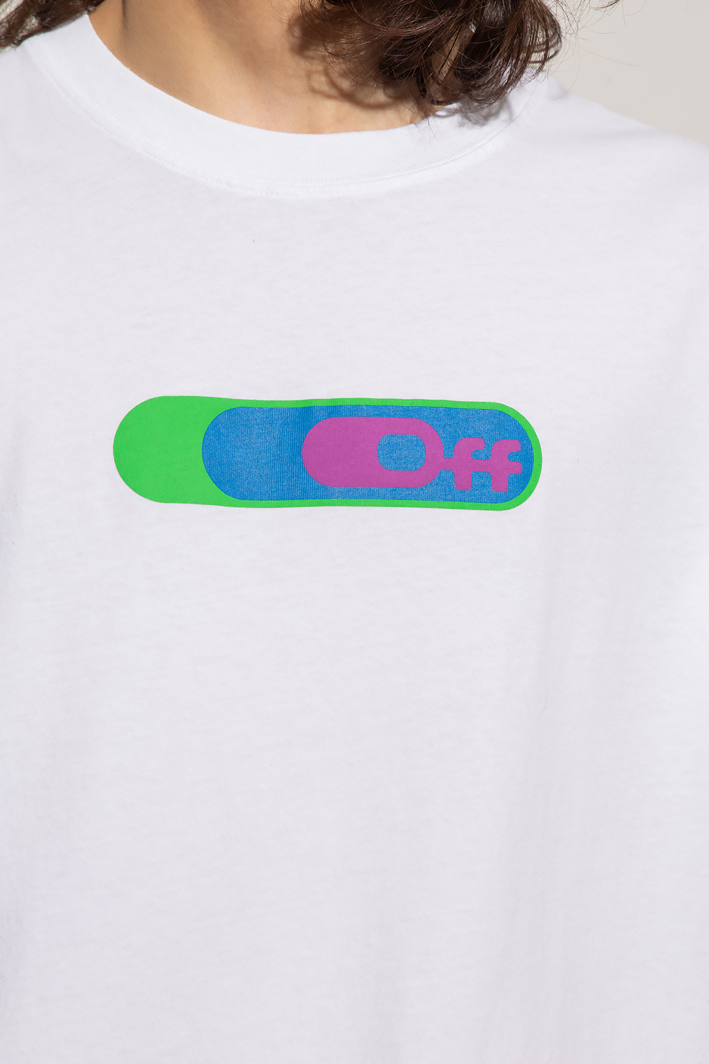 shirt with logo Off - White - T - SchaferandweinerShops